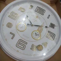 ساعت دیواری سه موتوره بزرگ