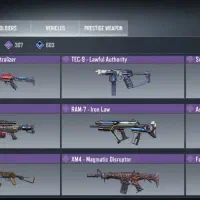 اکانت کالاف لول ۴۰۰ ۹ گان لجند و ۱ متیک و۱۰ بتل پس|کنسول، بازی ویدئویی و آنلاین|برازجان, |دیوار