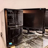 فروش 2 عدد مانیتور و یک عدد کامپیوتر core i3|رایانه رومیزی|کرمان, |دیوار