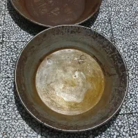 تشت بزرگ اهنی مخصوص پختن رب انارسیاه