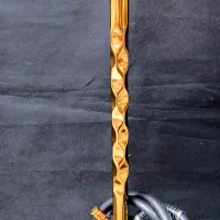 قلیان آکبند طلایی با شیشه هفت رنگ|زیورآلات و اکسسوری|ارومیه, |دیوار