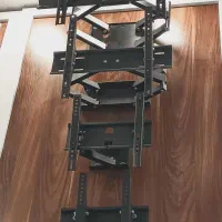 پایه دیواری تلویزیون نصب براکت و آنتن برقی و نصبی