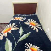 فروش تخت یک نفره در حد نو سالم وتمیز