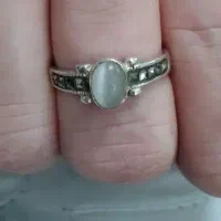 انگشتر نقره چشم ببر|جواهرات|تاکستان, |دیوار