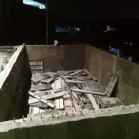 آرماتوربندی. استخر. اجرای سقف.  پیمانکاری