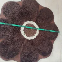 ۲ عدد قالیچه .۲ عدد پادری.قالیچه طرح گل