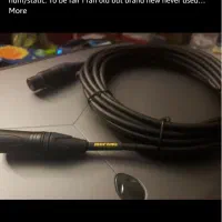 کابل استدیوی روکش طلا mogami