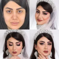 میکاپ و شنیون اقتصادی|خدمات آرایشگری و زیبایی|مشهد, موسوی قوچانی|دیوار