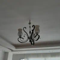 نور روشنایی لوستر و شلنگی و لامپ