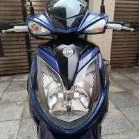 موتور شوکا sym گلکسی اتومات SR200|موتورسیکلت|مشهد, کوی پلیس|دیوار