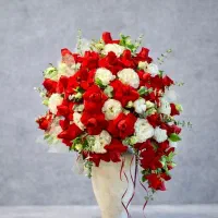 تزیینات حرفه ای دسته گل ، باکس گل و خنچه عروس