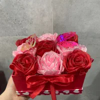 دسته گل و پول|گل مصنوعی|ساوه, |دیوار