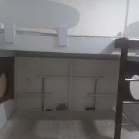 تخت دو طبقه جوان قابل تبدیل و محکم|تخت و سرویس خواب|فردیس, منظریه|دیوار