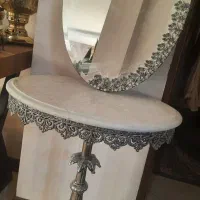 آینه کنسول و شمعدان برنز|مبلمان خانگی و میز عسلی|مشهد, رستگار|دیوار