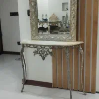 آینه شمعدان برنجی