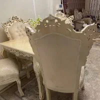 میز نهار خوری 4نفر سلطنتی چوب راش|میز و صندلی غذاخوری|فردیس, نسترن غربی|دیوار