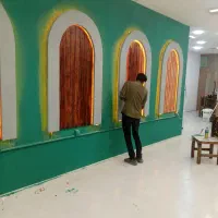 نقاشی ساختمان تمام نقاط شهر|خدمات پیشه و مهارت|مشهد, رده|دیوار