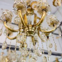 لوستر برنجی ۸ شاخه نو ارزون|لوستر و چراغ آویز|مشهد, سناباد|دیوار