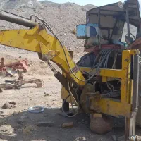 بیل بکهو پشت تراکتور