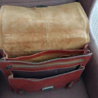 کیف اداری چرم.مغان|کیف، کفش، کمربند|ساری, |دیوار