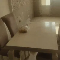 مبل ناهارخوری 4نفره|میز و صندلی غذاخوری|آفتاب, |دیوار