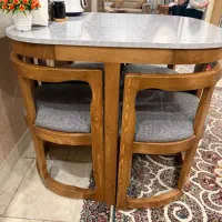 میز غذاخوری ۴ نفره کم جا