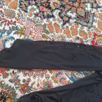 پیراهن شلوار منجوق کار شده هم پشت لباس هم جلو لباس|لباس|ری, ولی آباد|دیوار