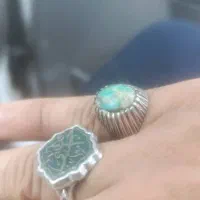 انگشتر عقیق سبز