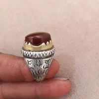 انگشتر قدیمی نقره ۹۹۹