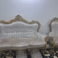 مبل سلطنتی ۱۲ نفر با اعداد میز بزرگ و۴عدد عسلی