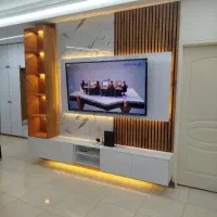 کابینت ام دی اف mdf  کناف  رنگ آمیزی اقساطی