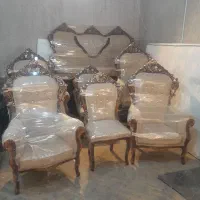 مبلمان نه نفره سلطنتی|مبلمان خانگی و میز عسلی|مشهد, امام خمینی|دیوار