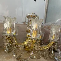 لوستر ۸ شاخه|لوستر و چراغ آویز|اندیشه, شهرک مریم|دیوار