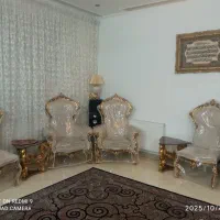 مبل و صندلی میز غذاخوری سلطنتی 9 نفر نو با کاور|میز و صندلی غذاخوری|قم, شهرک قدس|دیوار