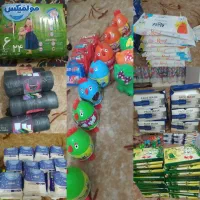 ماسک دستمال مرطوب دستکش شانسی کیسه زباله پوشک بچه