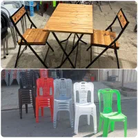 صندلی پلاستیکی باغی مدل بهار (کارخانه)