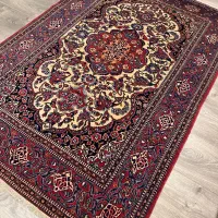 قالیچه تمام گیاهی انتیک ۱۰۰ ساله اصفهان