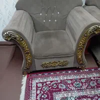 یک دست مبلمان(راحتی) ۷نفره|مبلمان خانگی و میز عسلی|رشت, گلباغ نماز|دیوار