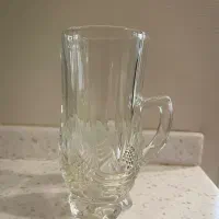 فنجان چایی  ژاپنی و چراغ نفتی و جام با پایه چوبی