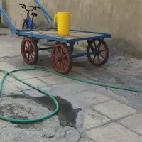 گاری چهار چرخ نو