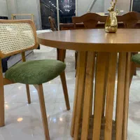 ناهارخوری دو نفره شیک چوب طبیعی مناسب فضای کم|میز و صندلی غذاخوری|آمل, |دیوار