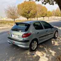 206 تیپ 6 اتوماتیک کارخانه درحد فنی صفر|خودرو سواری و وانت|تبریز, |دیوار