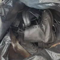 پوتین سربازی چرمی|کیف، کفش، کمربند|قزوین, |دیوار