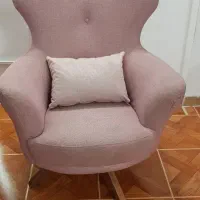 دو عدد صندلی گردان