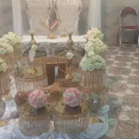 سفره عقد مجلل و کامل و صندلی