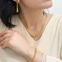 سرویس کامل یزدی چینابی نقره روکش طلا کد9107 gumus