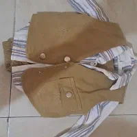 جلیقه شلوار کتان