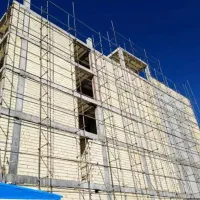 داربست نمازیربتن چهارپایه دیواربرشی تخته چهارپایه