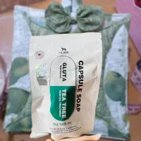 صابون کپسولی کلاژن وضدجوش ویتامین سی