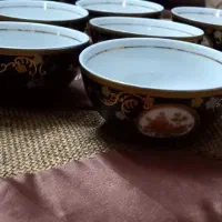 ظروف سرمه ای|ظروف سرو و پذیرایی|قم, گلزار|دیوار